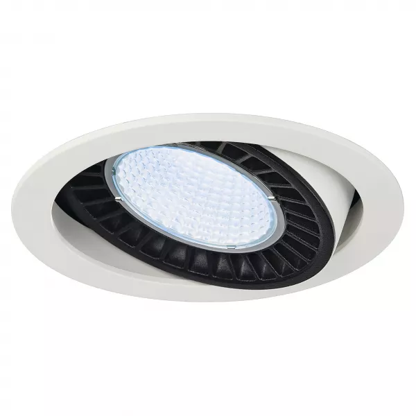 SLV - SUPROS, encastr� plafond rond, blanc, 2100lm, 4000K, SLM LED, 60� (114161)
