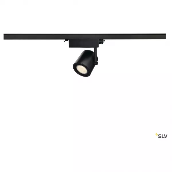 SLV - SUPROS TRACK, spot pour rail 3 allumages, int�rieur, noir, LED, 36W, 3000K (1003295)