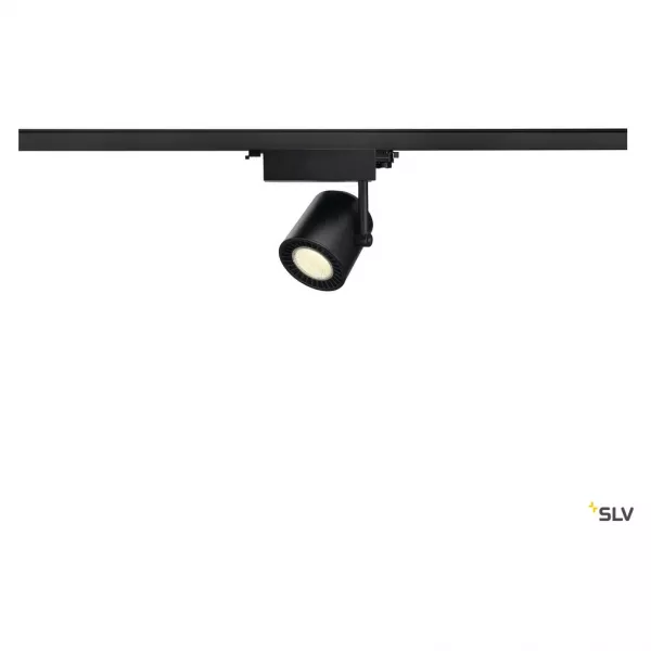 SLV - SUPROS TRACK, spot pour rail 3 allumages, int�rieur, noir, LED, 36W, 4000K (1003297)
