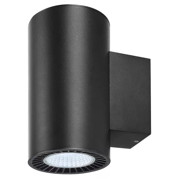 SLV - SUPROS UP/DOWN, applique, rond, noir, 4000K, SLM LED, r�flecteur 60� (114190)