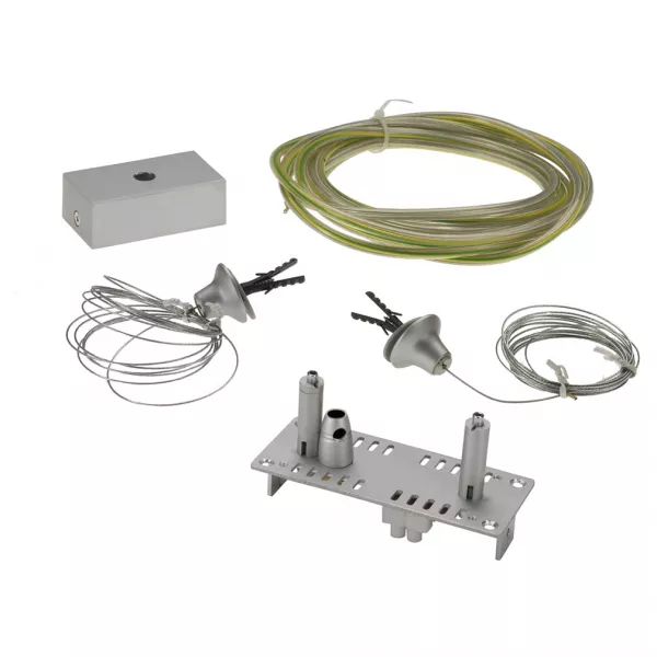 SLV - TEC KARDA, kit de suspension, gris argent (149150)