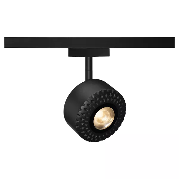 SLV - TOTHEE, spot, noir, LED 3000K, 40�, adaptateur rail 2 allumages inclus (140260)