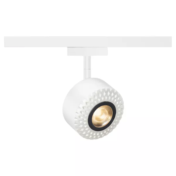 SLV - TOTHEE, spot blanc, LED 3000K, 40�, adaptateur rail 2 allumages inclus (140261)