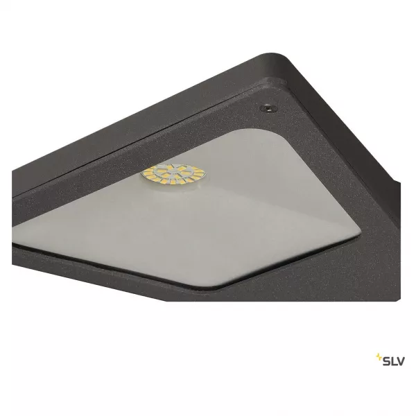 SLV - TRAPECCO DOWN, applique ext�rieure, anthracite, LED, 10W, 3000K, IP44 (231745)