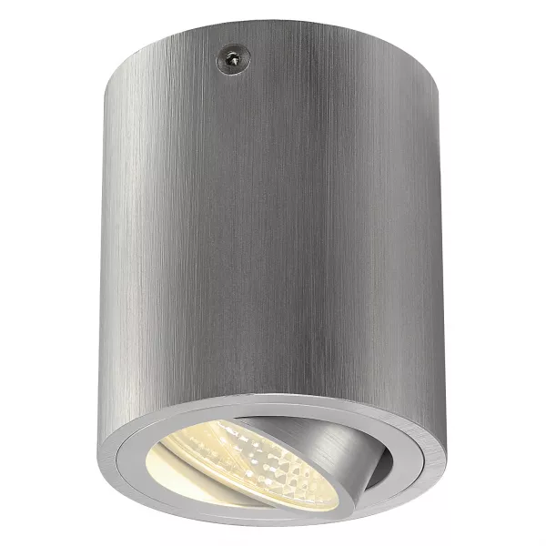 SLV - TRILEDO, plafonnier int�rieur, simple, rond, alu bross�, LED, 8,1W, 3000K (113936)