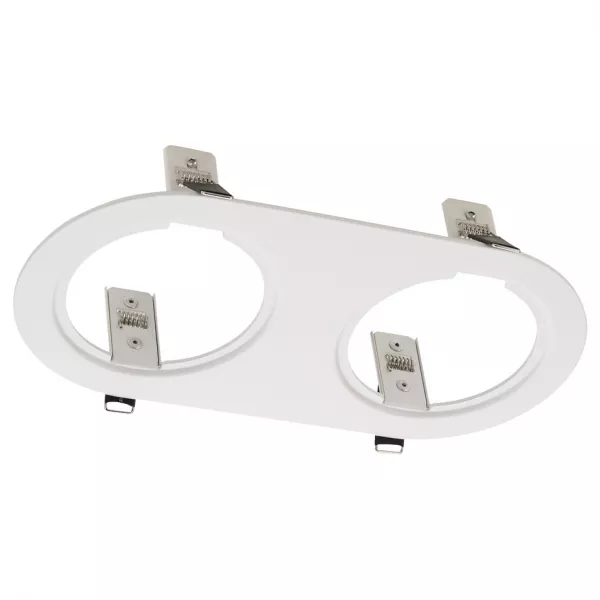 SLV - TWISTER cadre double, rond, blanc (112981)