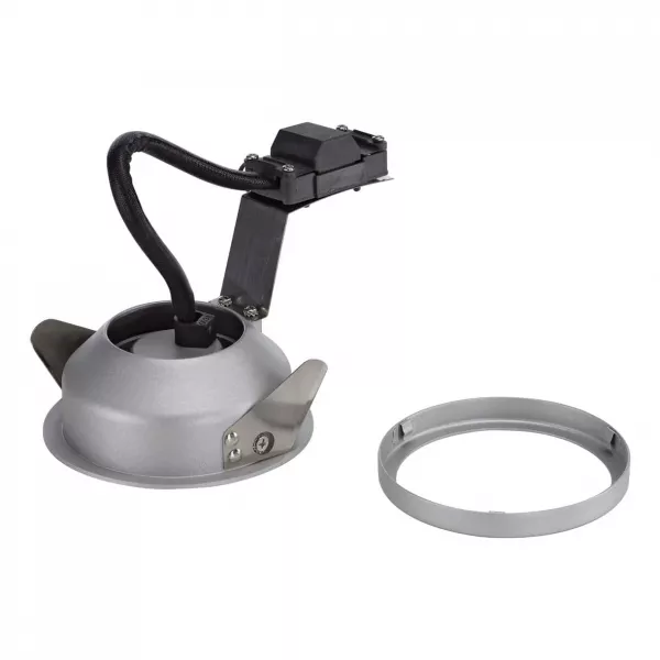 SLV - TWISTER GU6,5 encastr�, rond , gris argent, max 35W, orientable (112964)