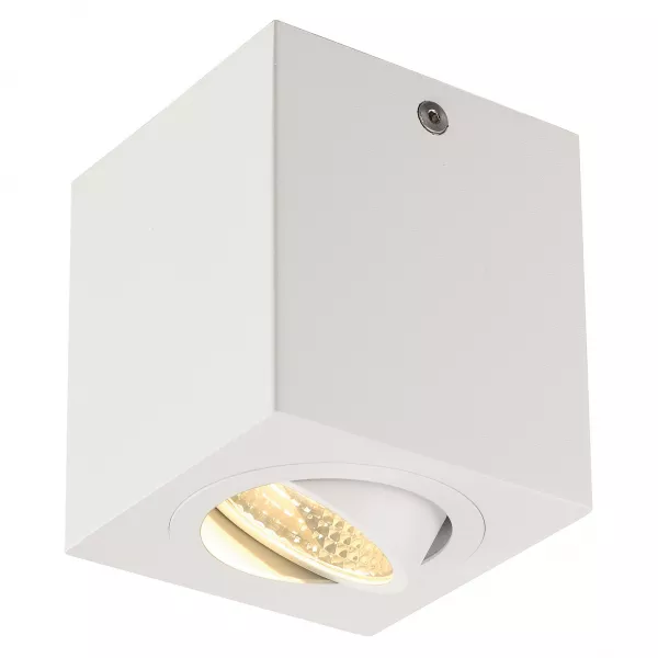 SLV - UNO LUX plafonnier, carr�, blanc mat, 6W, LED 3000K, 38�, alim incluse (1000254)