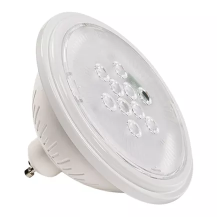 SLV - VALETO LED QPAR111, GU10, 25�, blanc, 830lm, 2700K, variable (1000755)