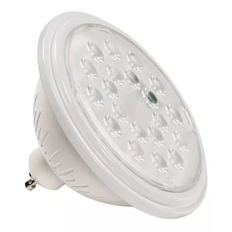 SLV - VALETO LED QPAR111, GU10, 25�, blanc, 830lm, 2700K-6500K Dim to Warm (1000753)