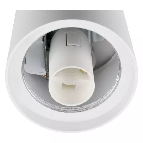 SLV - VARYT, plafonnier, int�rieur, rond, simple, 6W, E14, blanc, sans abat-jour (1008100)