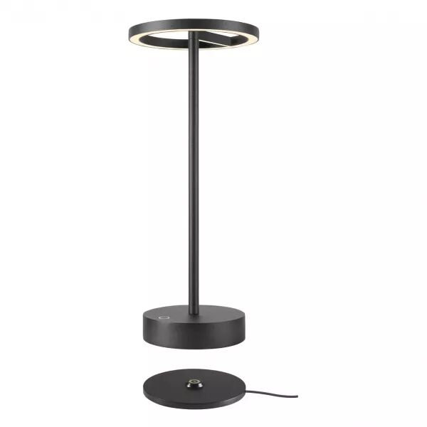 SLV - VINOLINA ONE, Lampe � poser, sans fil, IP54, 2700 K, TOUCH, noir (1007359)