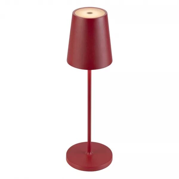 SLV - VINOLINA TWO, Lampe � poser, sans fil, IP65, 2200/2700/3000 K, TOUCH, rouge (1007694)
