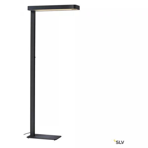 SLV - WORKLIGHT PLUS, lampadaire int�rieur, anthracite, LED, 48W, 3000K, variable Dali (1002848)