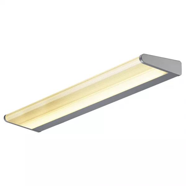 SLV - WORKLIGHT WAVE WL-1 applique, gris argent, T5 �co. �nergie, 39W (157584)