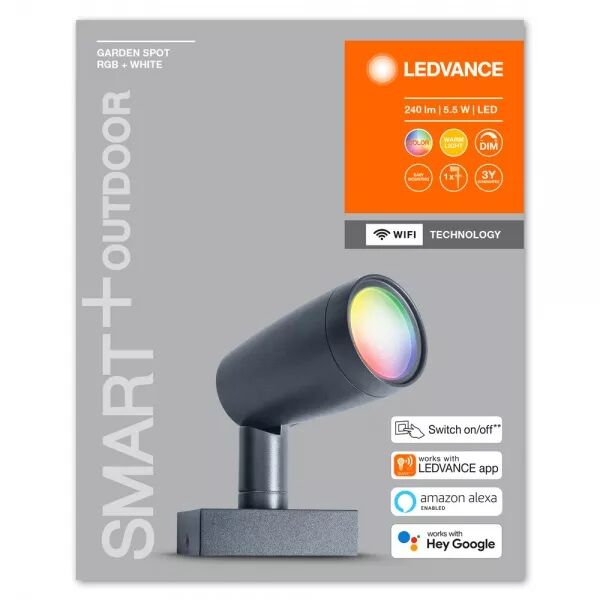 smart wifi gardenspot rgbw      ledvance (4058075478374)