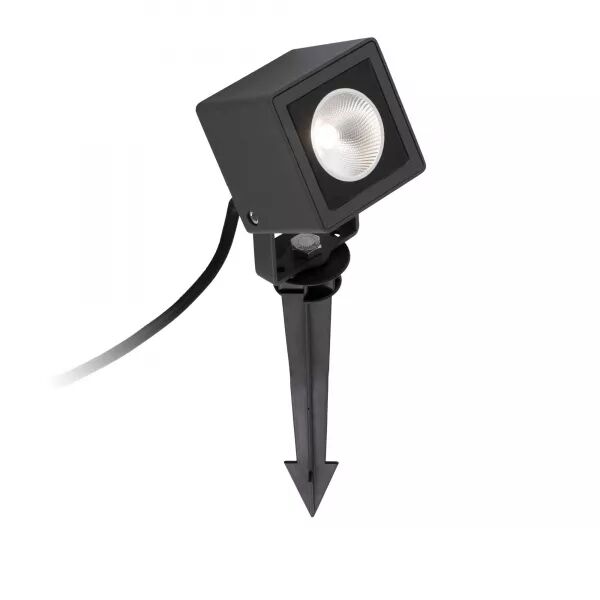 Sobek Led Projecteur Avec Piquet Noire (70151)