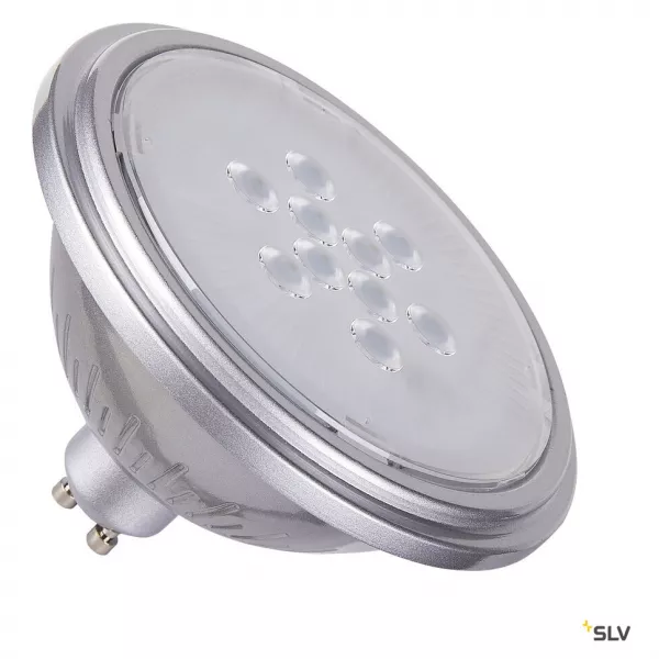 Source LED QPAR111, GU10, argent, 7,3W, (1005292)