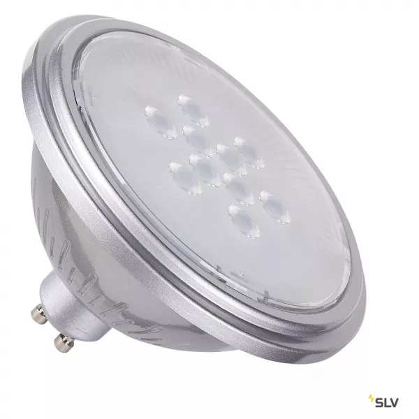 Source LED QPAR111, GU10, argent, 7,3W, (1005295)