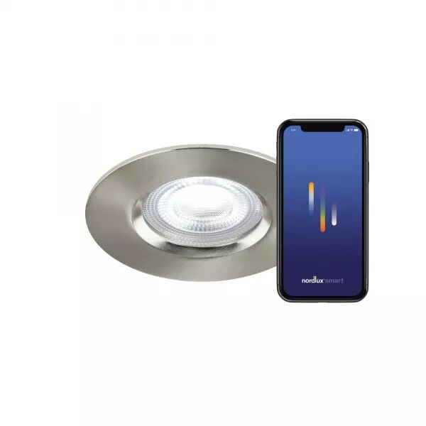 Spot encastr� - DONSMART RGB -  Plastique - Bross� Nickel - LED Module Incl. (2110900155)