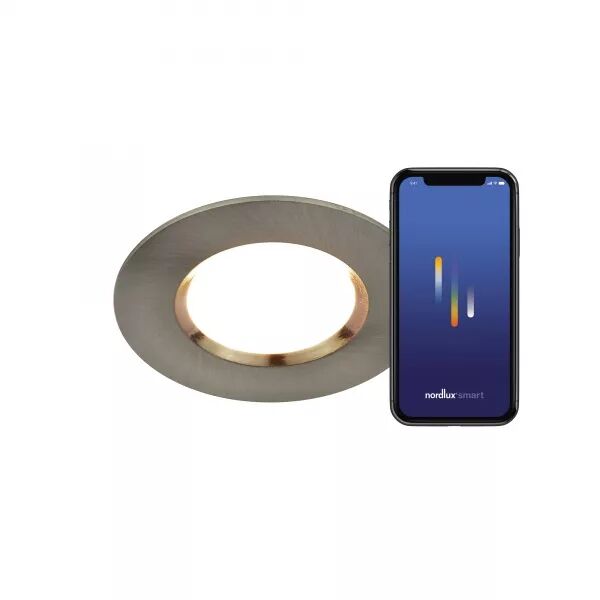 Spot encastr� - DORADOSMART -  Plastique - Bross� Nickel - LED Module Incl. (2015650155)
