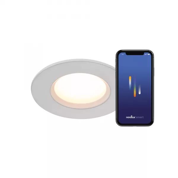 Spot encastr� - DORADOSMART - Plastique - Blanc - LED Module Incl. (2015650101)