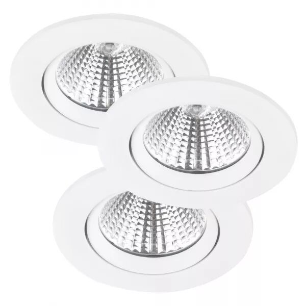 Spot encastr� - FREMONT 3-kit - M�tal - Blanc - LED Module Incl. (47580101)