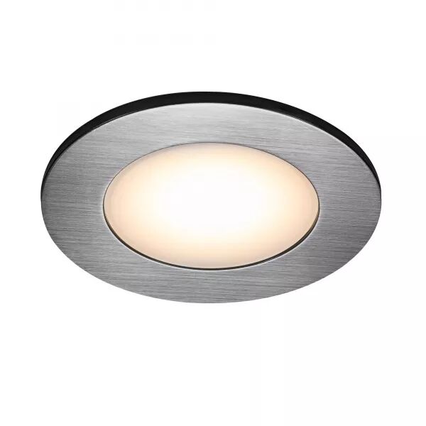 Spot encastr� - LEONIS -  Plastique - Bross� Nickel - LED Module Incl. (49200155)