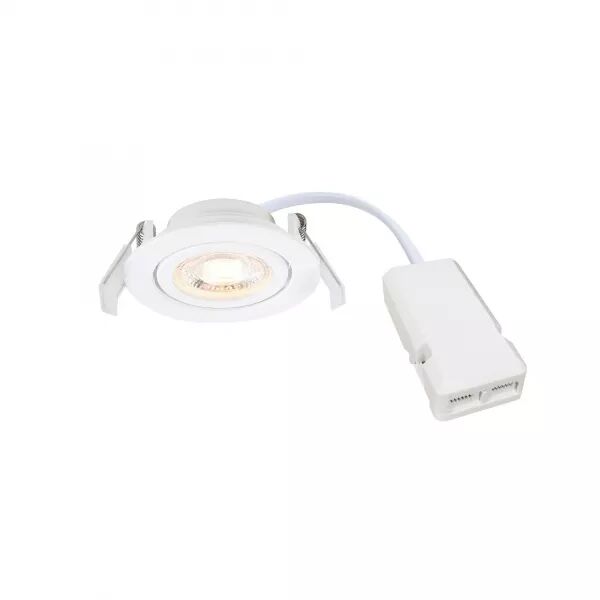 Spot encastr� - MONOLO - Mati�re plastique - Blanc - LED Module Incl. (2510300101)
