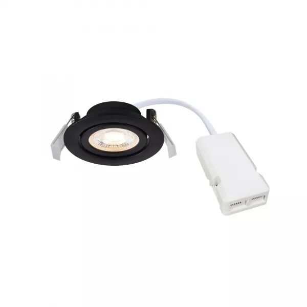 Spot encastr� - MONOLO - Mati�re plastique - Noir - LED Module Incl. (2510300103)