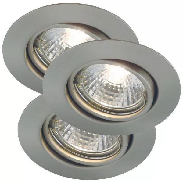 Spot encastr� - TRITON - M�tal - Acier Bross� -  GU10 (54540132)