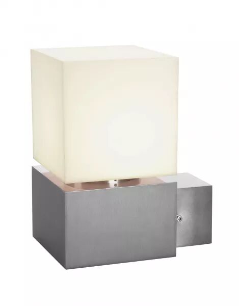 SQUARE, applique ext�rieure, inox, E27, (1000336)