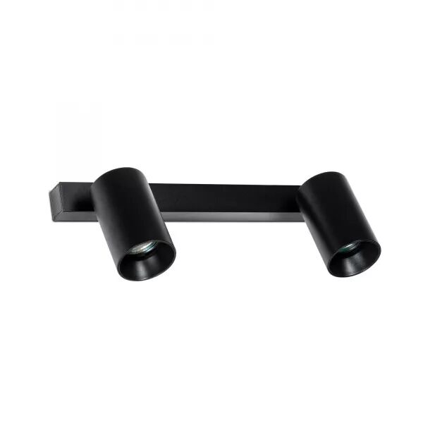 Stan Lampe Applique/Plafond Noir 2L (43743)