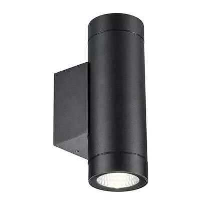 START Srf Wall Rond IP54 D/I 11W 2x500lm 840 Noir (0047098)