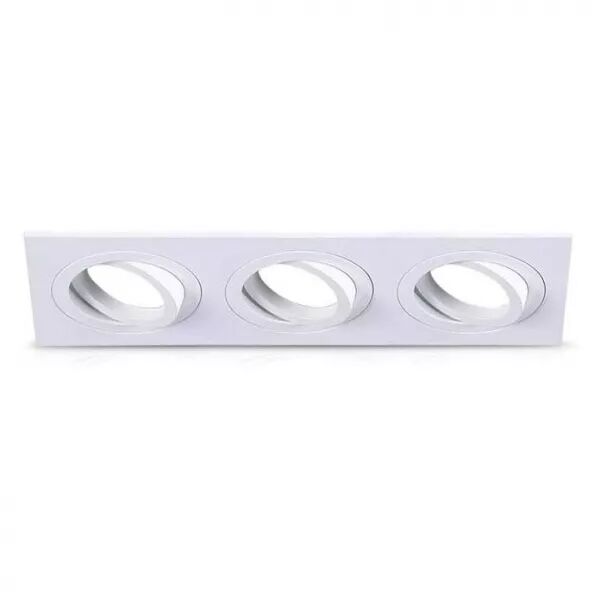 SUP SPOT ROND TRIPLE BLANC (77170)