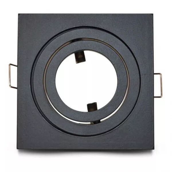 SUPP SPOT CAR ALU 88x88mm NOIR (77121)