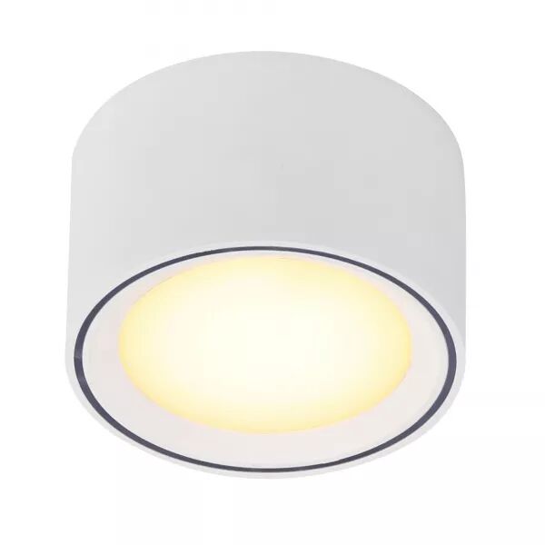 Surface spot - FALLON - M�tal - Blanc - LED Module Incl. (47540101)
