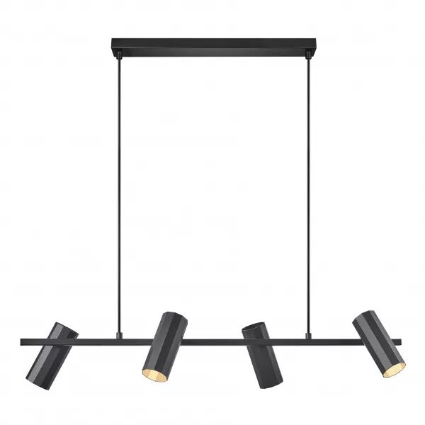 Suspension - ALANIS X4 - M�tal - Noir -  GU10 (2213423003)