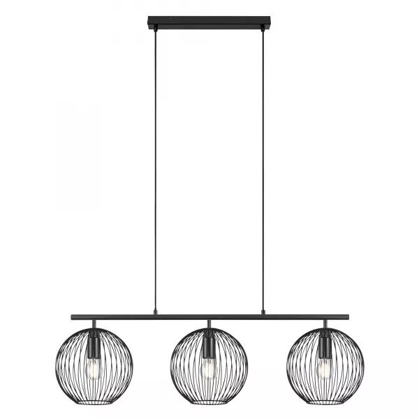 Suspension - BERONI - M�tal - Noir -  E27 (2213293003)