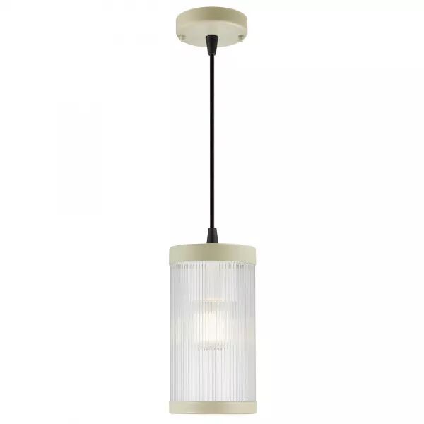 Suspension - COUPAR -  Plastique - Sabl� -  E27 (2218053008)