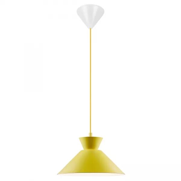 Suspension - DIAL - M�tal - Jaune -  E27 (2213333026)