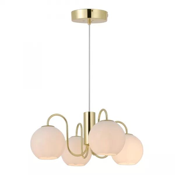 Suspension - FRANCA X4 - M�tal - Laiton -  E14 (2312543035)
