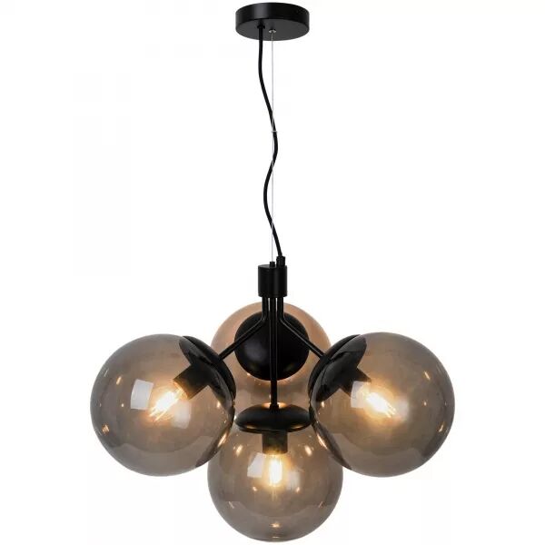 Suspension - IVONA X4 - Verre - Noir -  E27 (2112153003)