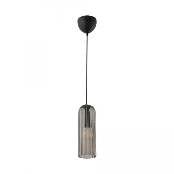 Suspension - MIELLA - Verre - Fum� -  E27 (2412523047)