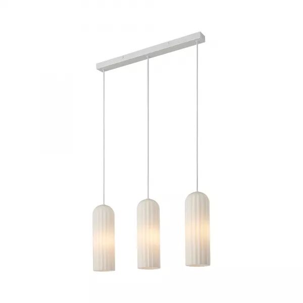 Suspension - MIELLA X3 - Verre - Blanc -  E27 (2412533001)