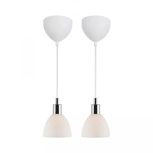 Suspension - RAY X2 - Verre - Chrom� -  E14 (63233033)