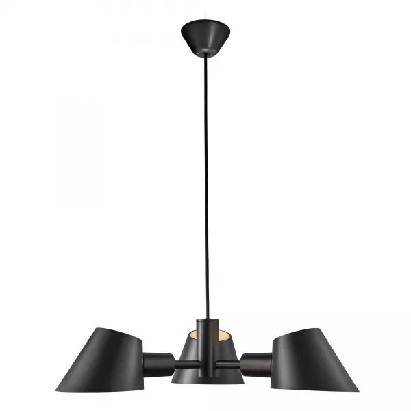 Suspension - STAY - Aluminium - Noir -  E27 (2120703003)