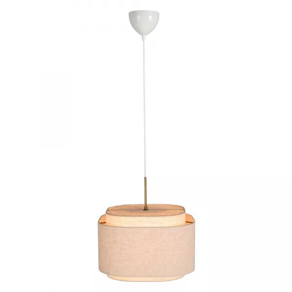 Suspension - TAKAI - Acier inoxydable - Beige -  E27 (2320403018)