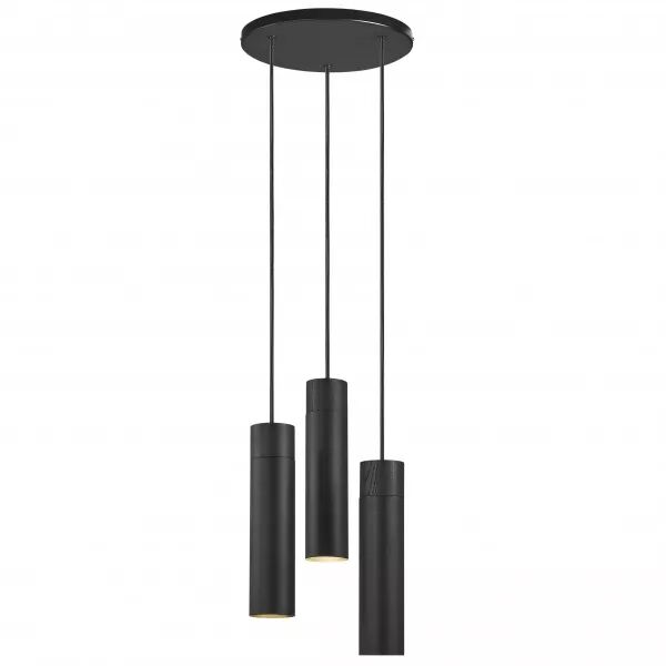 Suspension - TILO X3 - M�tal - Noir -  GU10 (2410473003)
