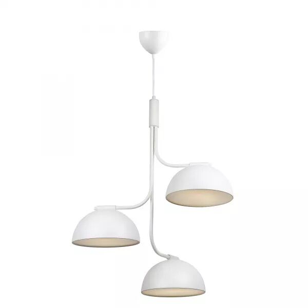 Suspension - TULLIO - M�tal - Blanc -  E14 (2220033001)